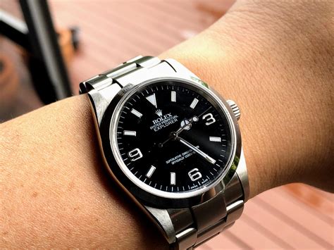 rolex explorer precision black|Rolex explorer 2 36mm.